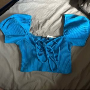 Zara Puff Sleeve Top